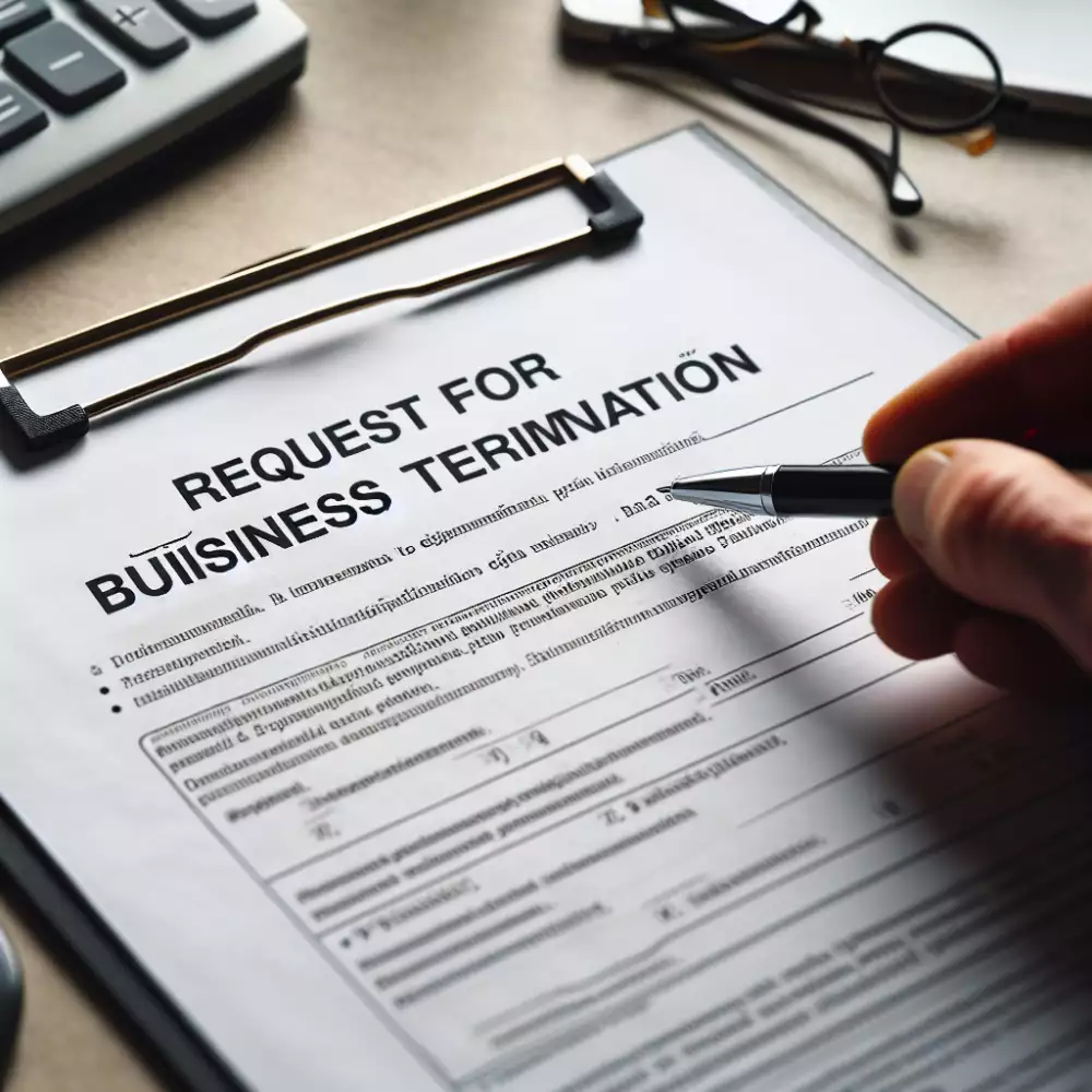 formulář žádost o zrušení živnosti